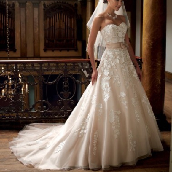 Ivory Wedding Dress: David Tutera - “Hillary” - Picture 5 of 7